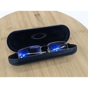 Oakley Mens Outer Foil Eyeglasses OX3246-0253 136 Pewter Frames Only Metal